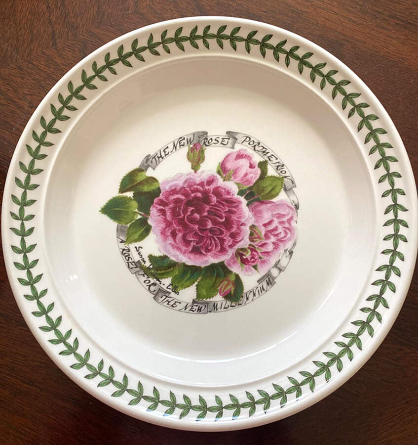 Portmeirion Rose Salad Plate by Portmeirion-1