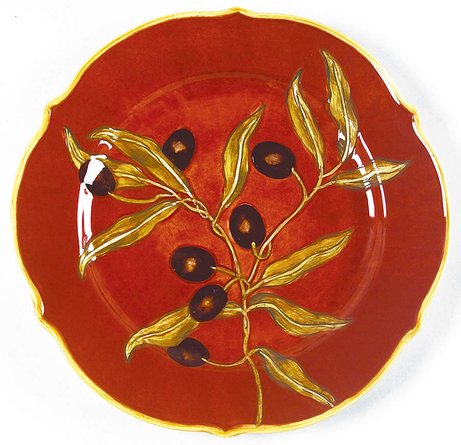 Olive Bistro Salad Plate by Portmeirion-1
