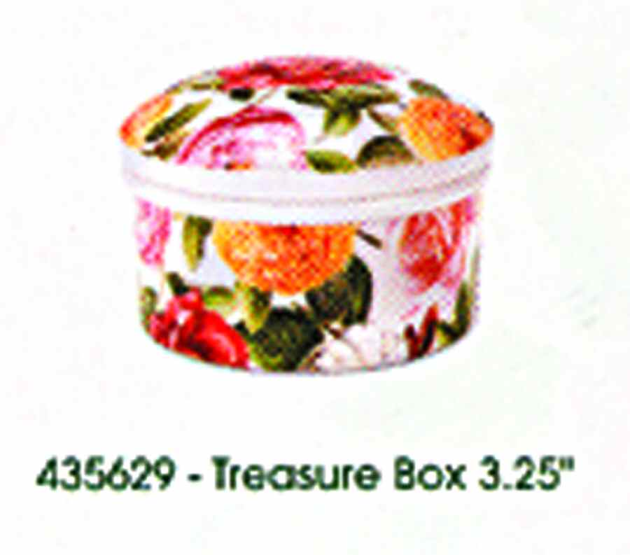 Rose Bouquet 3" Round Box & Lid by Portmeirion-1