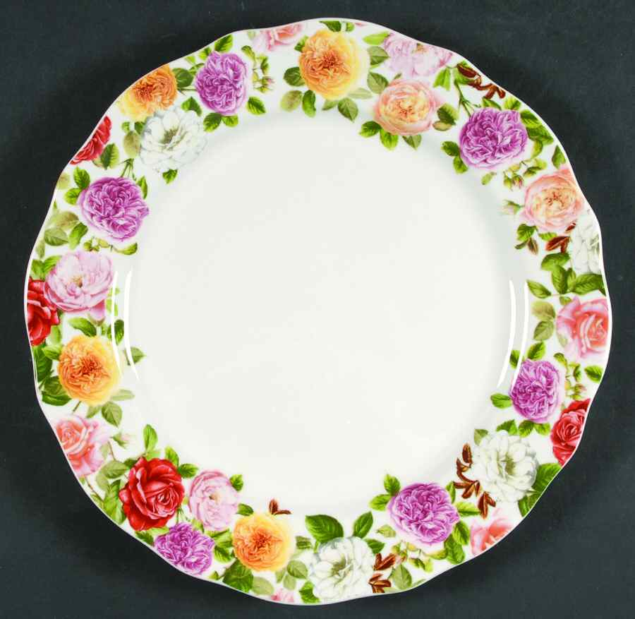 Rose Bouquet Dinner Plate by Portmeirion-1