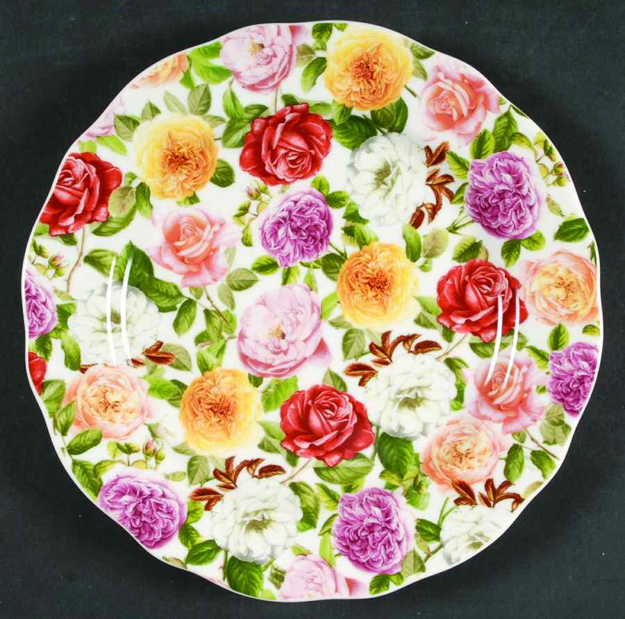 Rose Bouquet Salad Plate by Portmeirion-1