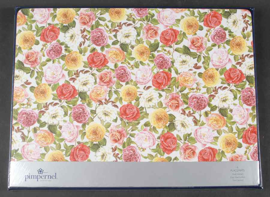 Rose Bouquet Corkboard Placemat - Set of 4 by Portmeirion-1