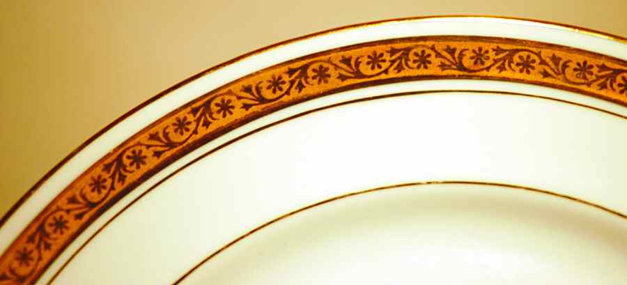 PVF7 Dinner Plate by PV-France (Peasant Village)-1