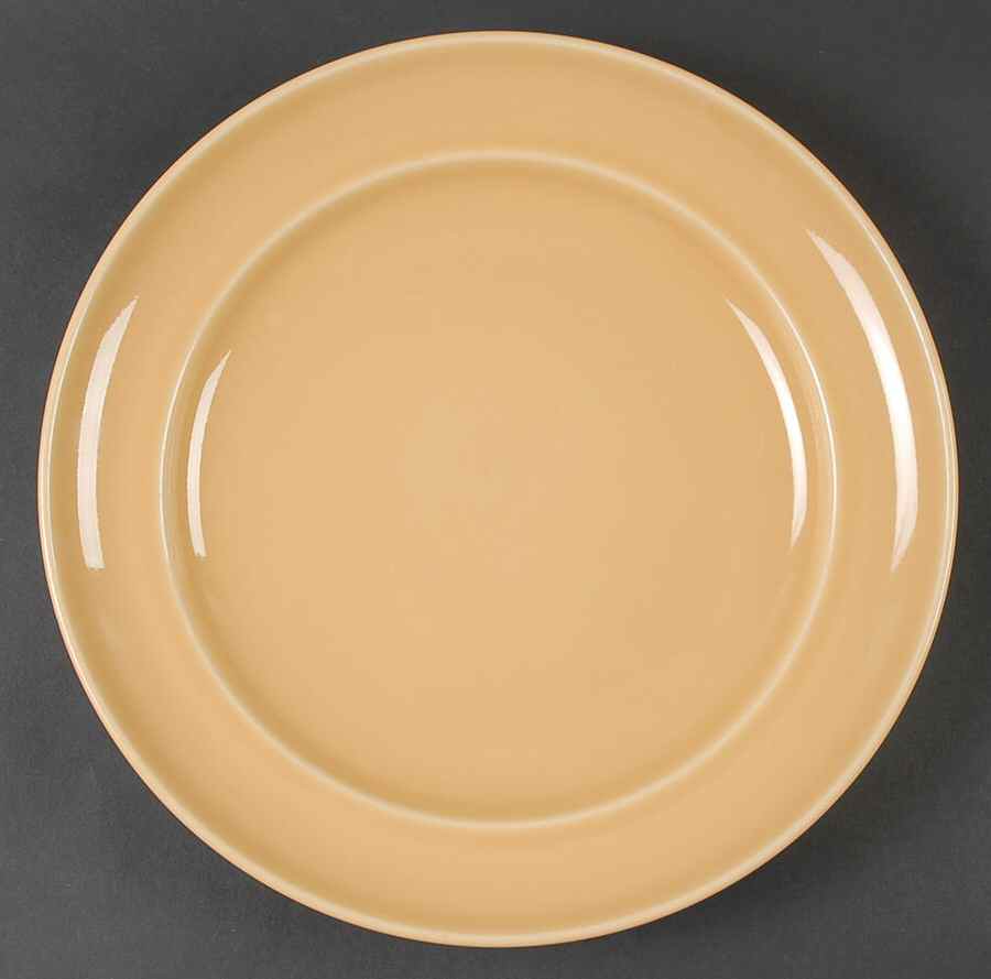 Sophia Yellow Dinner Plate by Pottery Barn China-1