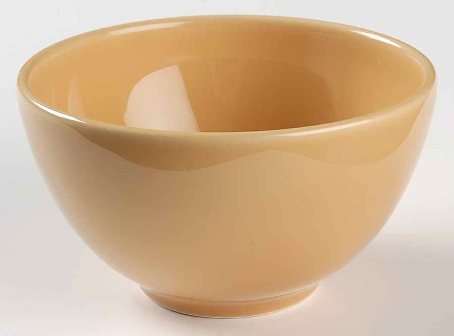 Sophia Yellow Coupe Cereal Bowl by Pottery Barn China-1