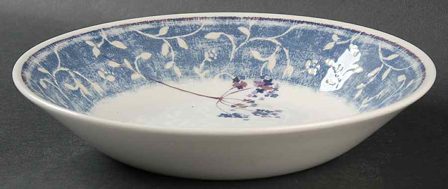 Blueberry Spray Coupe Soup Bowl by Pier 1-1