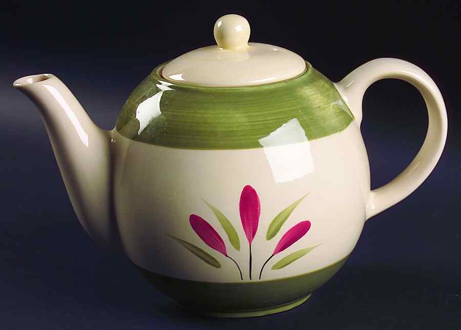 Verona Teapot & Lid by Pier 1-1