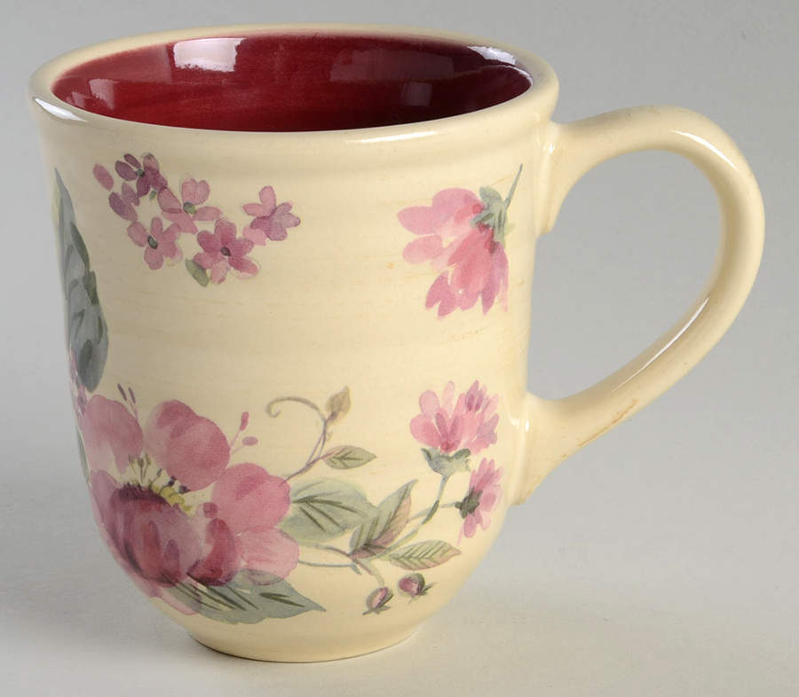 Silk Rose Mug by Pfaltzgraff-1