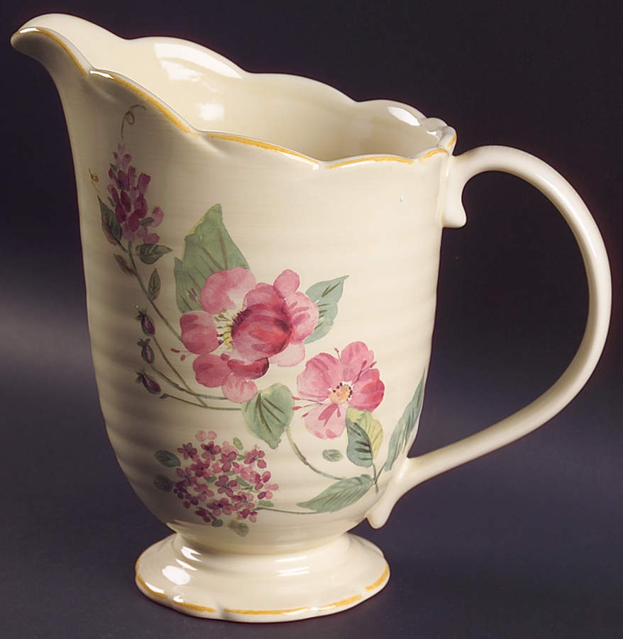 Silk Rose 64 Oz Pitcher by Pfaltzgraff-1