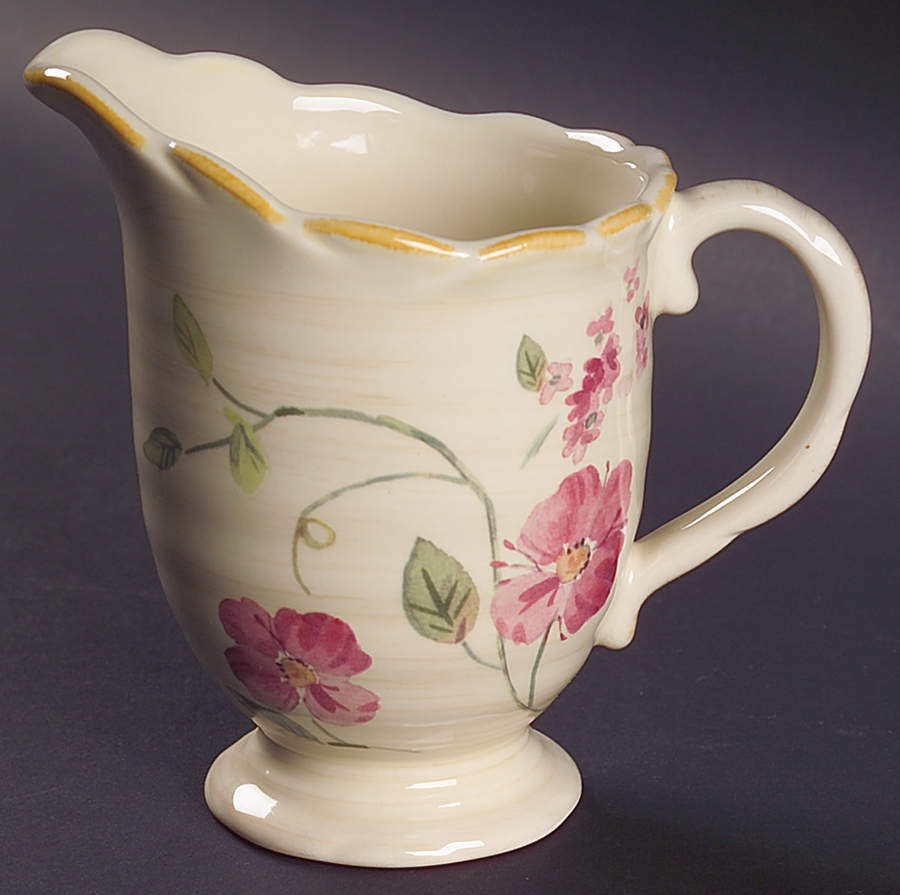 Silk Rose Creamer by Pfaltzgraff-1
