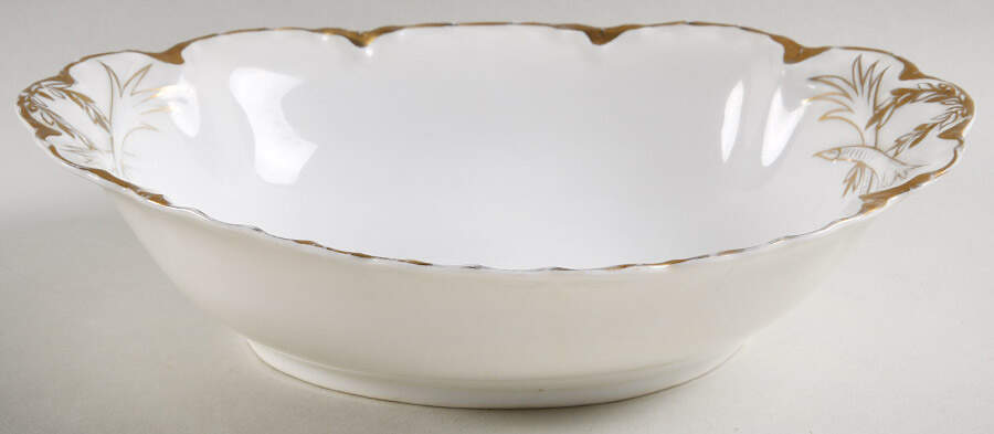 PLE3 10" Oval Vegetable Bowl by Peerless (Bavaria)-1
