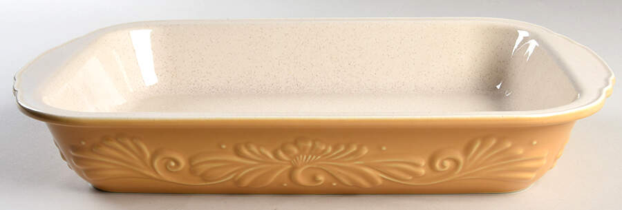 Weir in Your Kitchen Fennel 15" Rectangular Baker by Pfaltzgraff-1