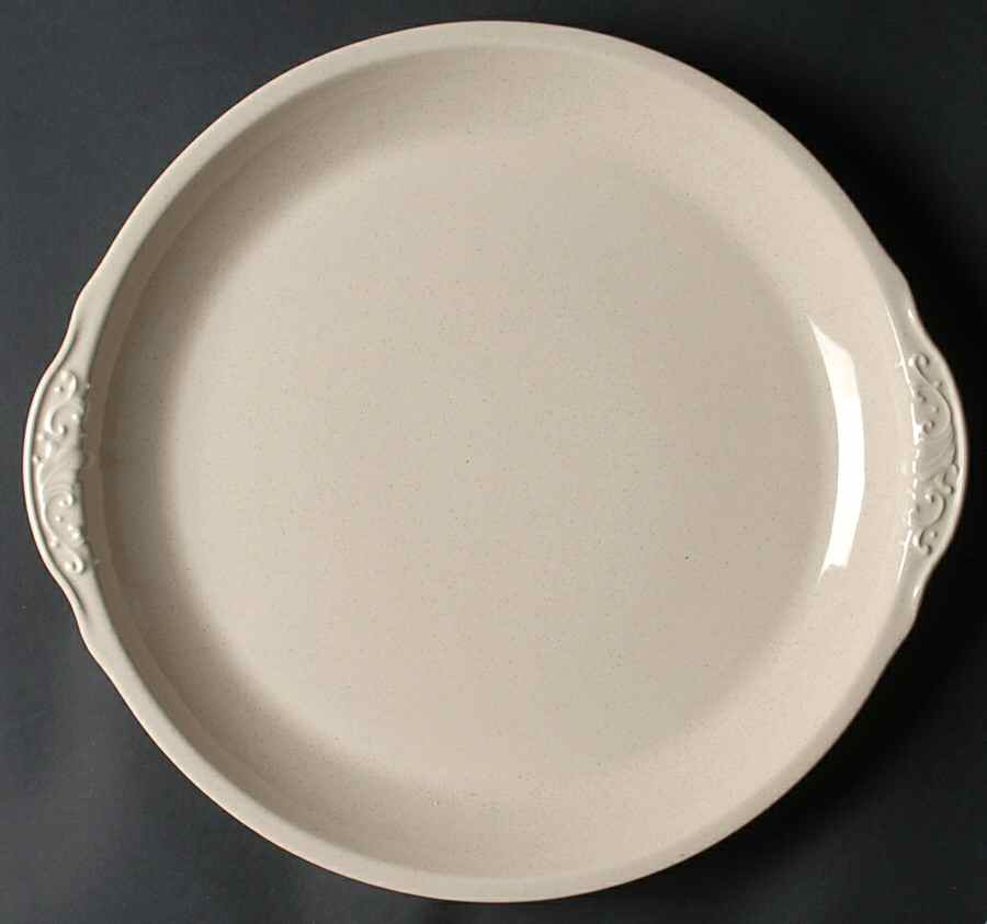 Weir in Your Kitchen Fennel 15" Deep Round Platter by Pfaltzgraff-1