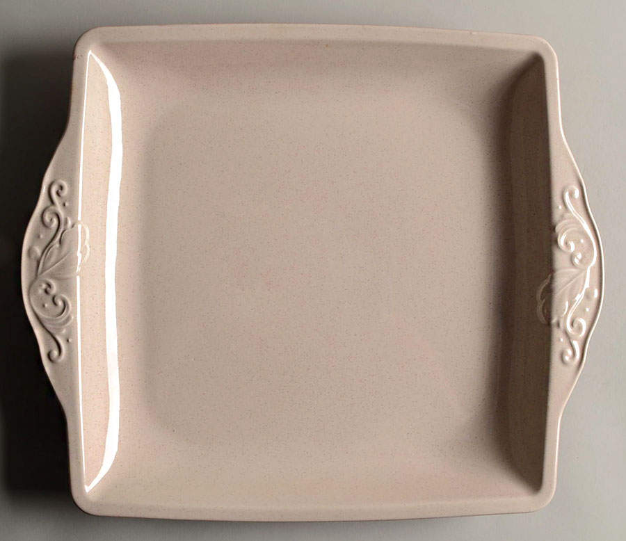 Weir in Your Kitchen Cayenne 16" Square Serving Platter by Pfaltzgraff-1