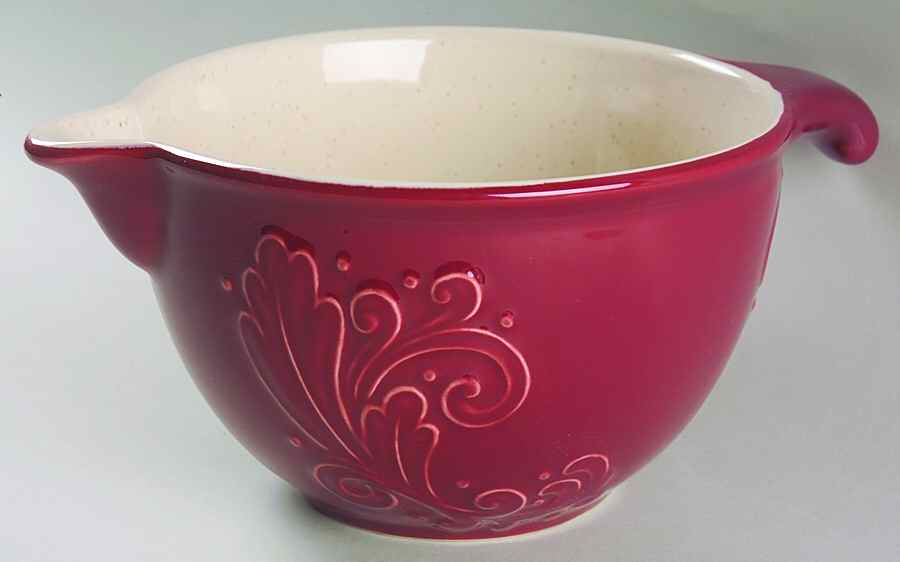 Weir in Your Kitchen Cayenne Batter Bowl by Pfaltzgraff-1
