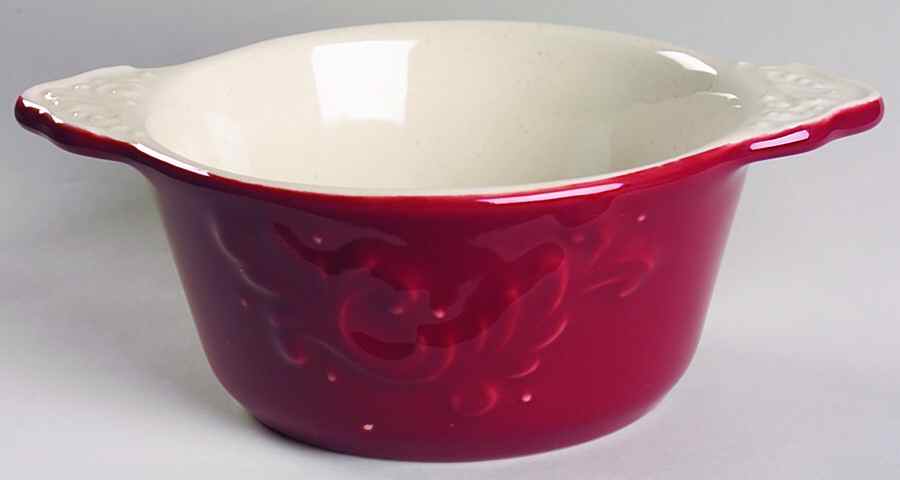 Weir in Your Kitchen Cayenne Lugged Soup Bowl by Pfaltzgraff-1