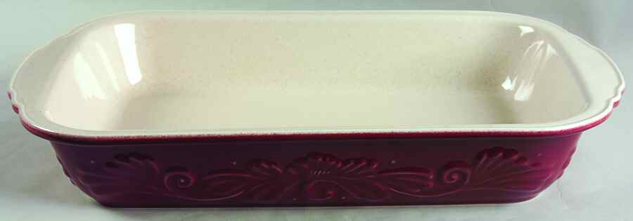 Weir in Your Kitchen Cayenne 15" Rectangular Baker by Pfaltzgraff-1