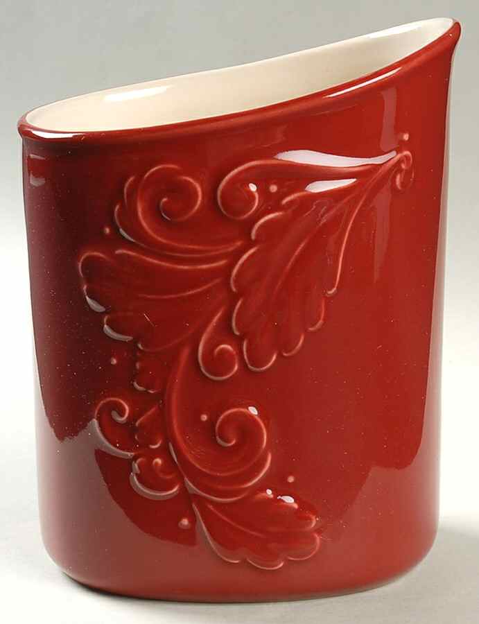Weir in Your Kitchen Cayenne Utensil Holder by Pfaltzgraff-1