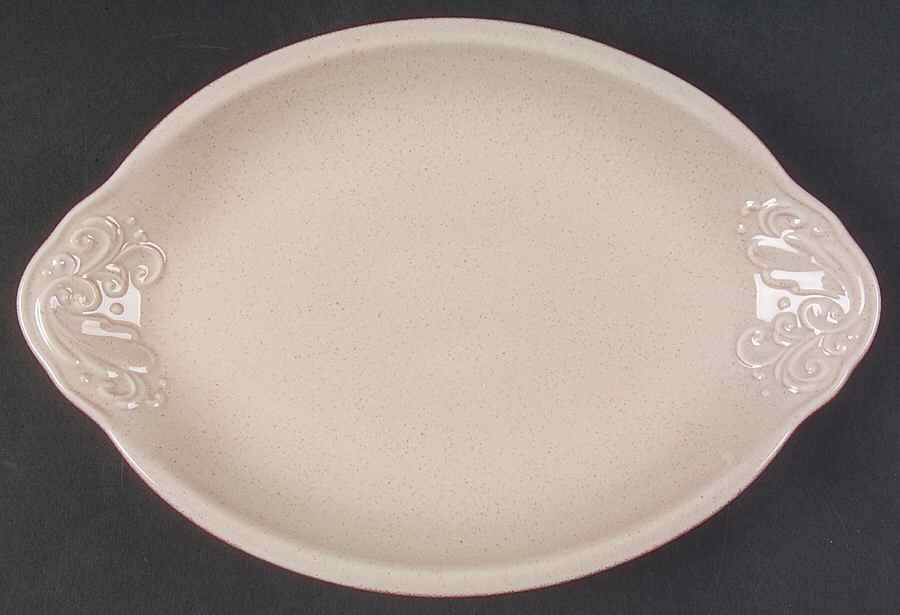 Weir in Your Kitchen Cayenne 12" Oval Serving Platter by Pfaltzgraff-1