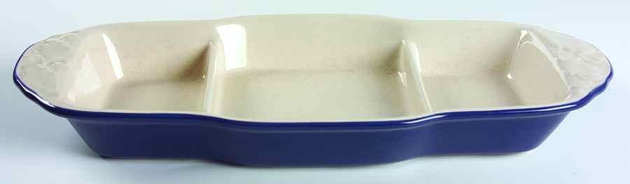 Weir in Your Kitchen Chicory 3 Section Server by Pfaltzgraff-1