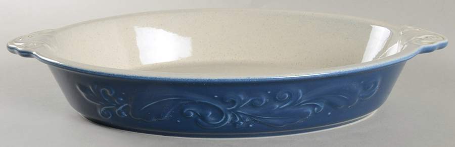 Weir in Your Kitchen Chicory 13" Oval Baker by Pfaltzgraff-1
