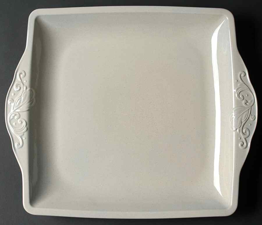 Weir in Your Kitchen Chicory 16" Square Serving Platter by Pfaltzgraff-1