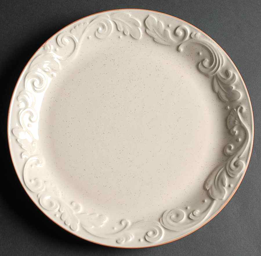 Weir in Your Kitchen Ginger Dinner Plate by Pfaltzgraff-1