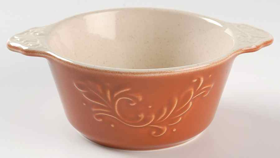 Weir in Your Kitchen Ginger Lugged Soup Bowl by Pfaltzgraff-1