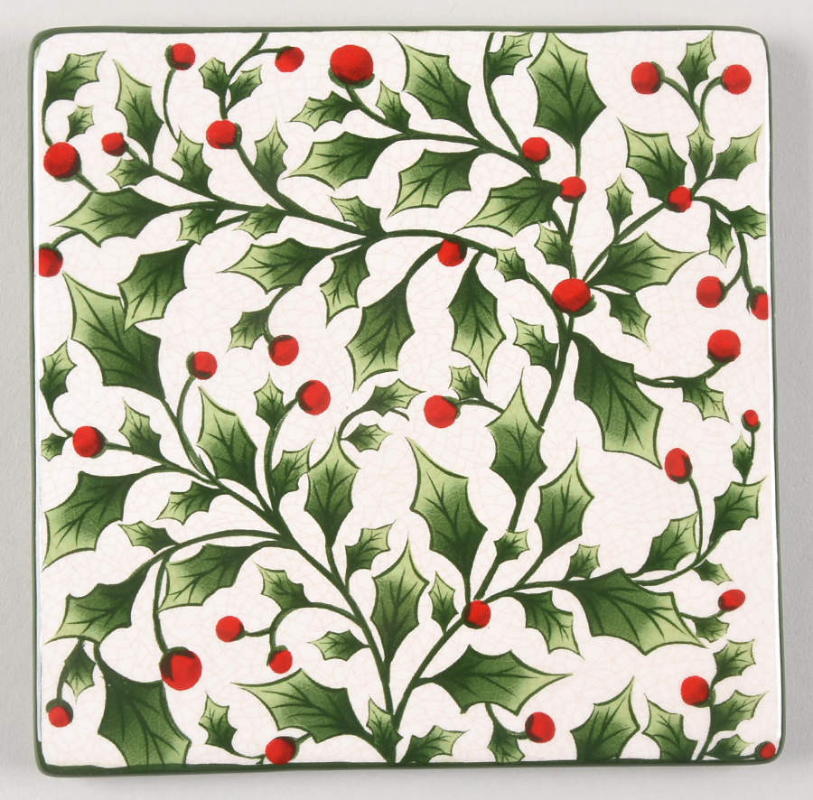 English Holly Trivet by Pacific Rim-1