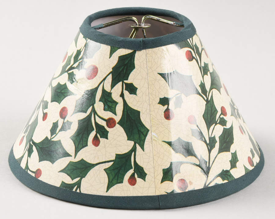 English Holly Shade for Electric Lamp by Pacific Rim-1