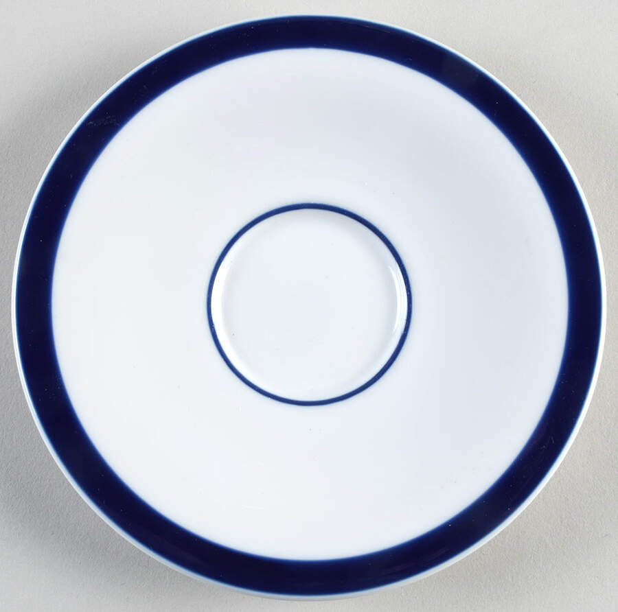 Bistro Blue Saucer by Pottery Barn China-1