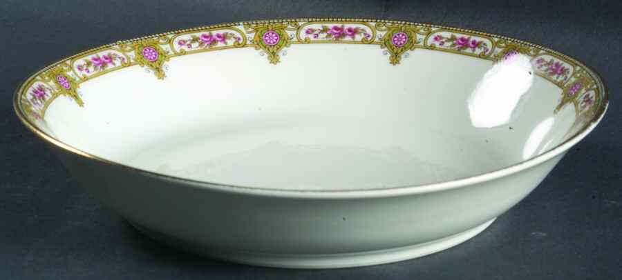 POY523 9" Oval Vegetable Bowl by Jean Pouyat-1