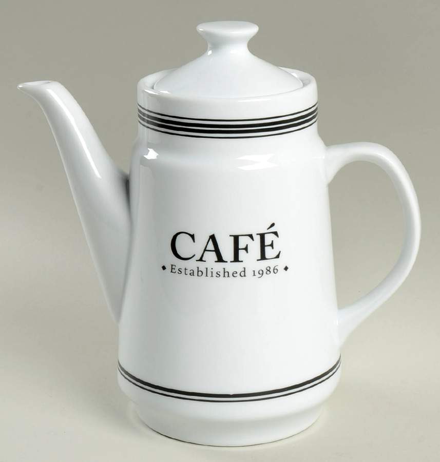 Cafe Collection Coffee Pot & Lid by Pottery Barn China-1