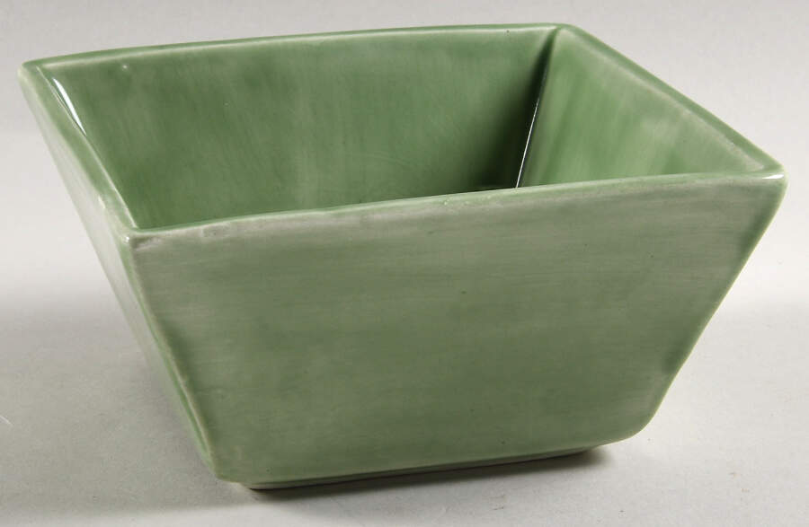 Square Sausalito Green Soup/Cereal Bowl by Pottery Barn China-1