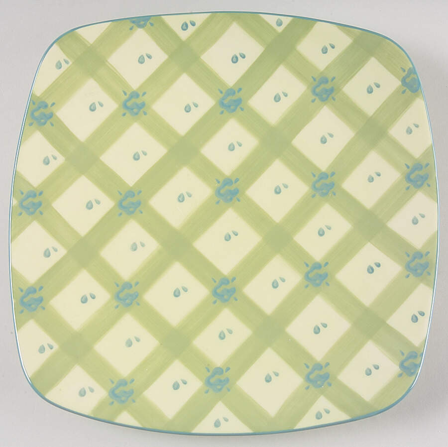 Cupcake Cafe 9" Square Buffet Plate by Pfaltzgraff-1