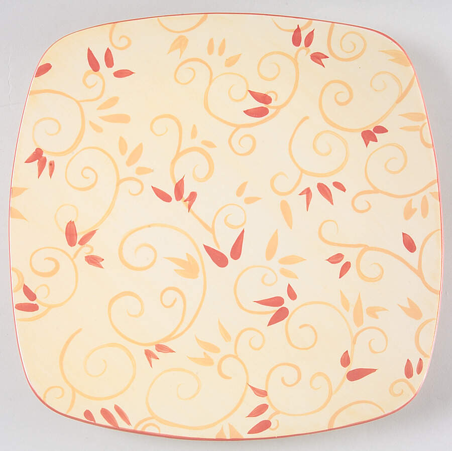 Cupcake Cafe 9" Square Buffet Plate by Pfaltzgraff-1