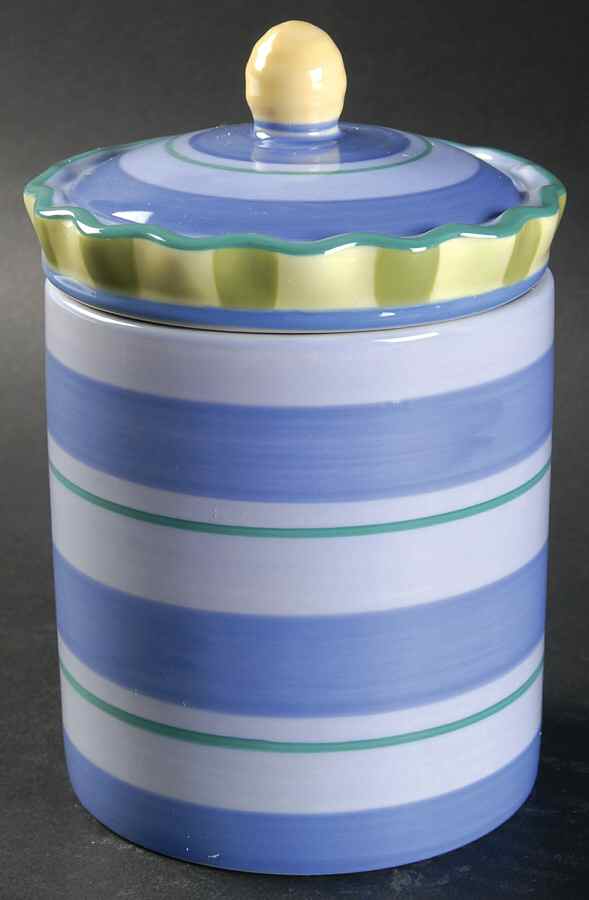 Cupcake Cafe 4" Canister & Lid by Pfaltzgraff-1