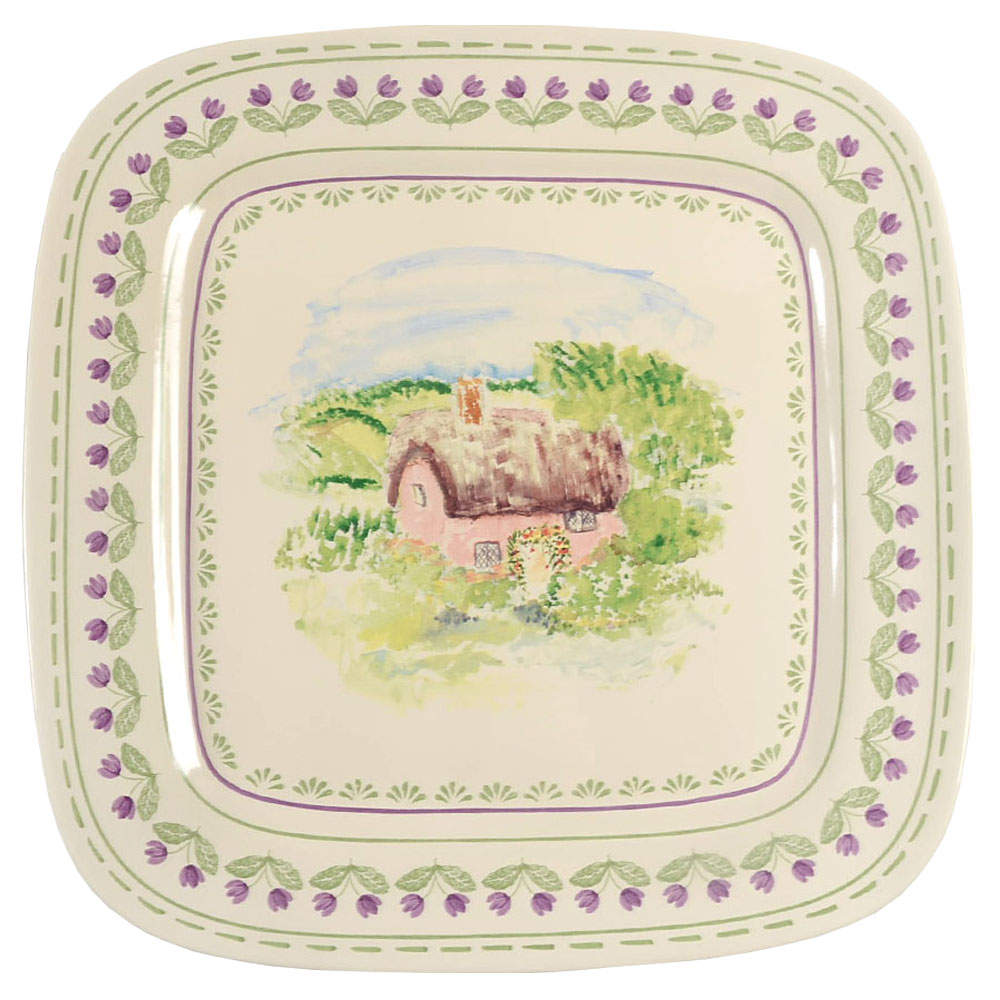 Circle of Kindness 16" Square Serving Platter by Pfaltzgraff-1