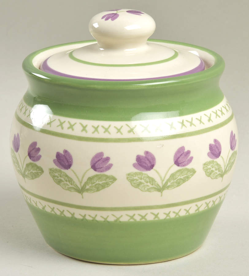 Circle of Kindness Sugar Bowl & Lid by Pfaltzgraff-1