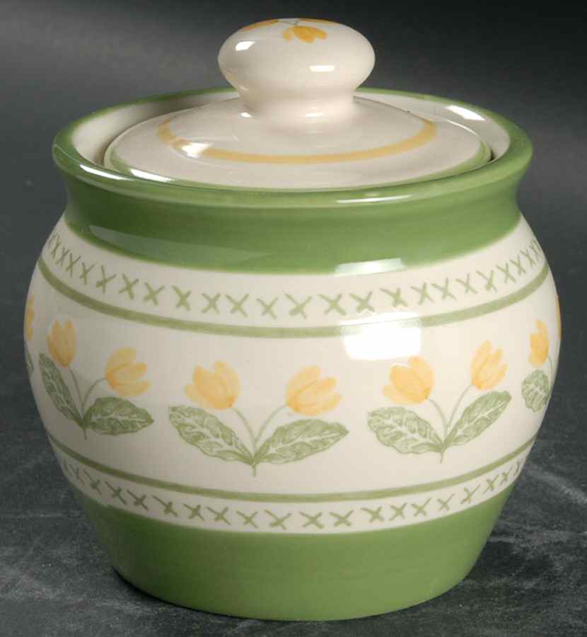 Circle of Kindness Sugar Bowl & Lid by Pfaltzgraff-1