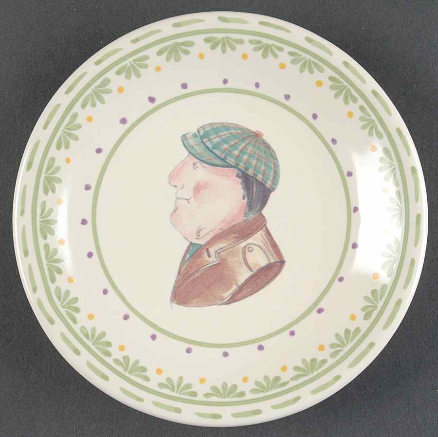 Circle of Kindness Bread & Butter/Canape Plate by Pfaltzgraff-1