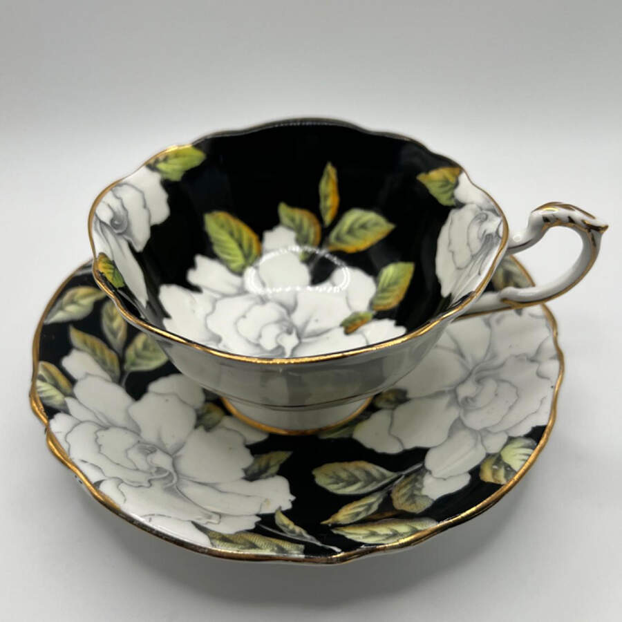 G7767 Footed Cup & Saucer Set by Paragon-1