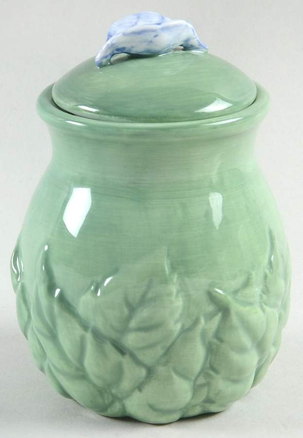 Studio Duet (Blue Green) Sugar Bowl & Lid by Portmeirion-1