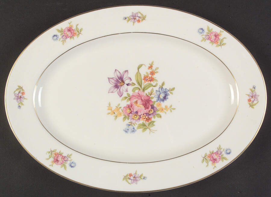 DEANNA 13" Oval Serving Platter by Princess - Empcraft (USA)-1