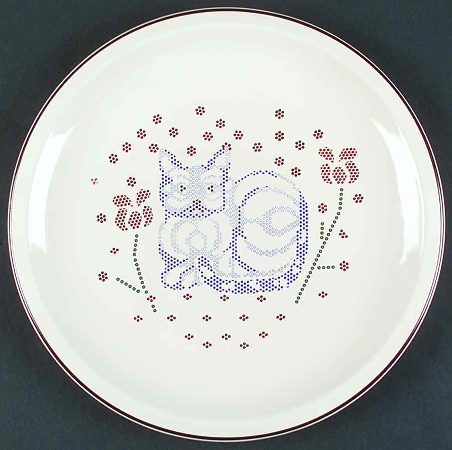 PFA65 12" Chop Plate (Round Platter) by Pfaltzgraff-1