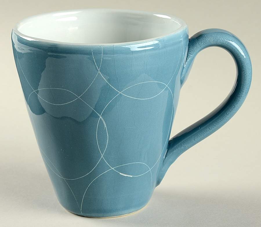 Cerchi Smoke Blue Mug by Pier 1-1