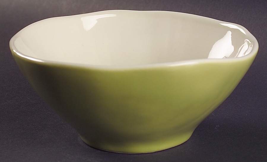 Cerchi Green Soup/Cereal Bowl by Pier 1-1
