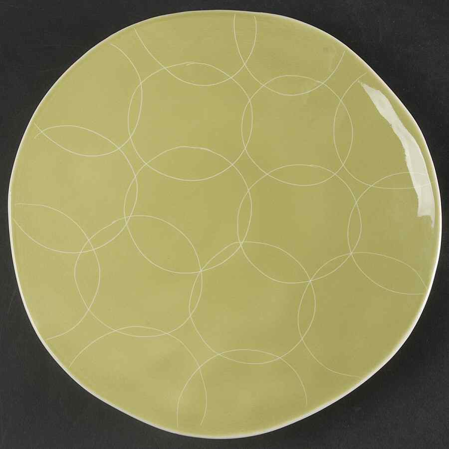 Cerchi Green Salad Plate by Pier 1-1