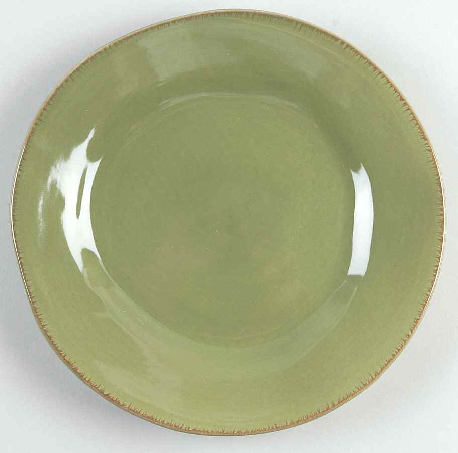 Elemental Moss Green Salad Plate by Pier 1-1