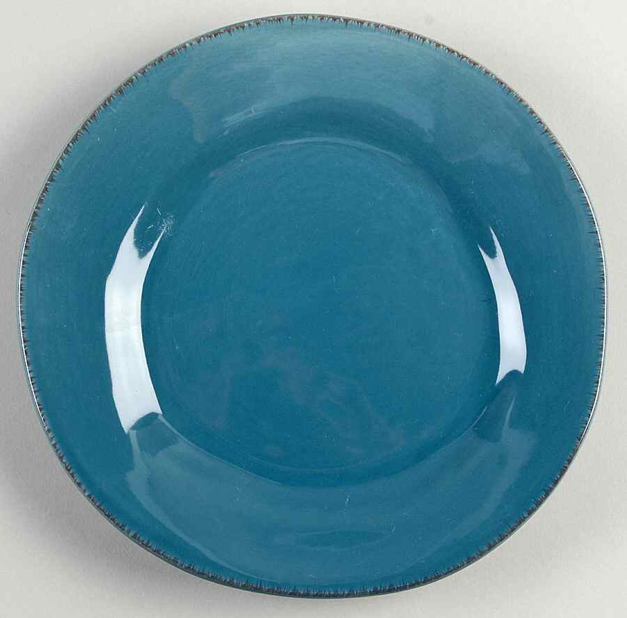 Elemental Smoke Blue Salad Plate by Pier 1-1